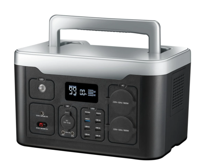 Estaci&oacute;n de energ&iacute;a port&aacute;til, generador de energ&iacute;a 1800W