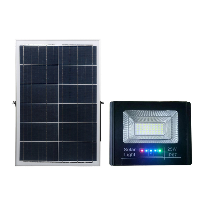 Luz solar, Farola solar, Luz de inundación solar, Indicador de capacidad de la batería, 50W, 100W, 200W, 300W, Exterior 