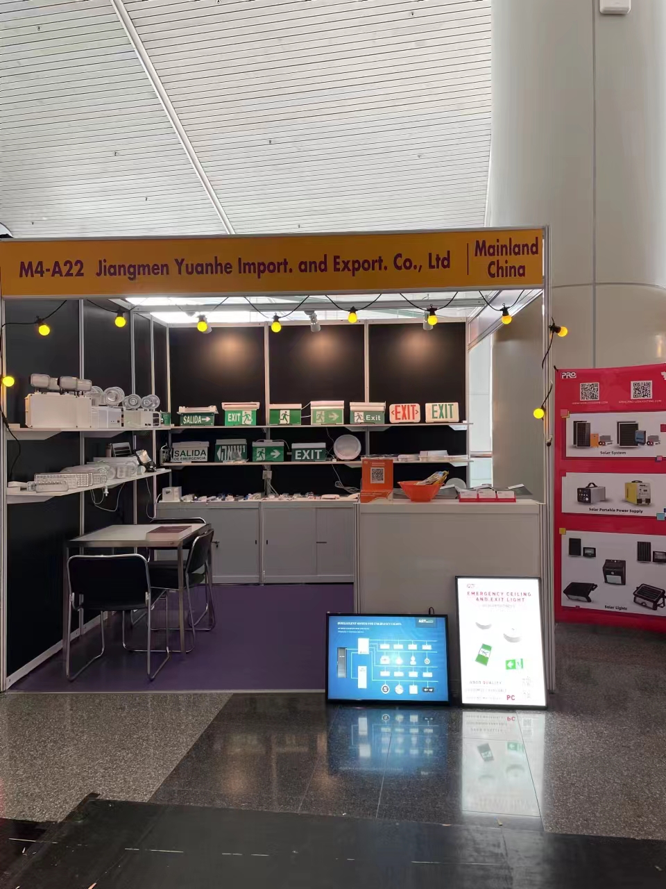 iluminaci&oacute;n de emergencia recargable