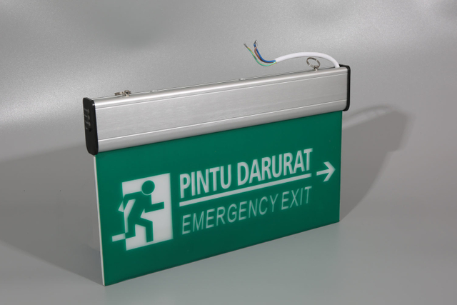 Luz de señal de salida de emergencia LED popular