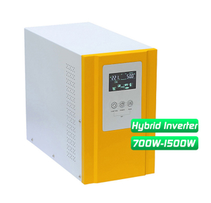 Cargador inversor solar híbrido MPPT 700W-1500W 12V/24V/48V Sistema de energía solar