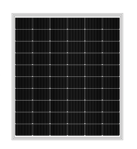 Panel solar Panel fotovoltaico Módulo de vidrio monocristalino 300W 60PCS Células solares Sistema de energía solar