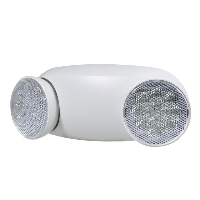 Venta caliente LED Twin Spotlight Proyector de emergencia recargable con el precio más bajo de fábrica