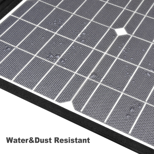 Panel solar plegable Panel solar mono laminado ETFE Panel solar de tela 120W