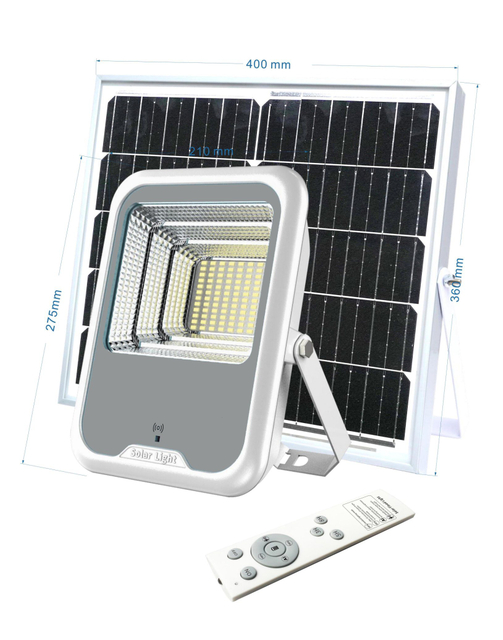 Luz de carretera solar al aire libre / Luz LED solar / Luz de inundación solar 100W