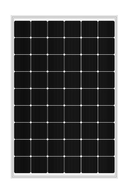 Panel solar Panel fotovoltaico Módulo de vidrio monocristalino 400W 54PCS Células solares Sistema de energía solar