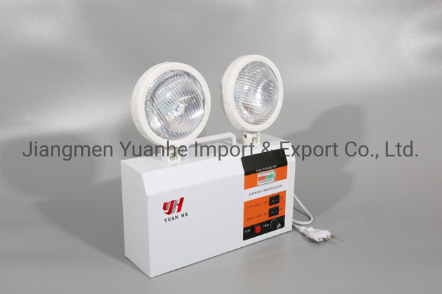 Popular luz de emergencia LED de doble cabezal/punto doble