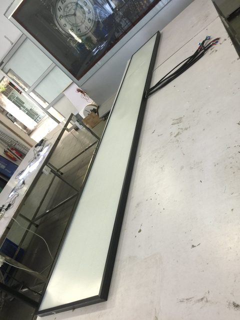 Publicidad de caja de luz de animación reprogramable LED