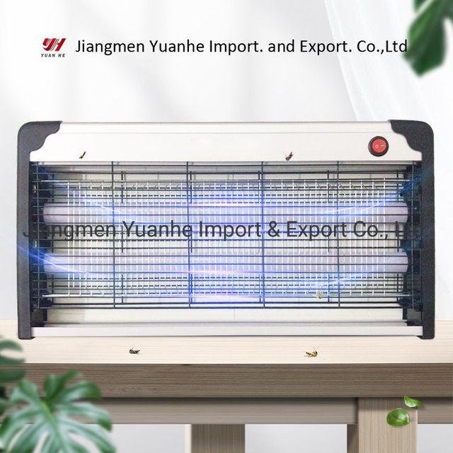 Lámpara electrónica inofensiva para matar mosquitos