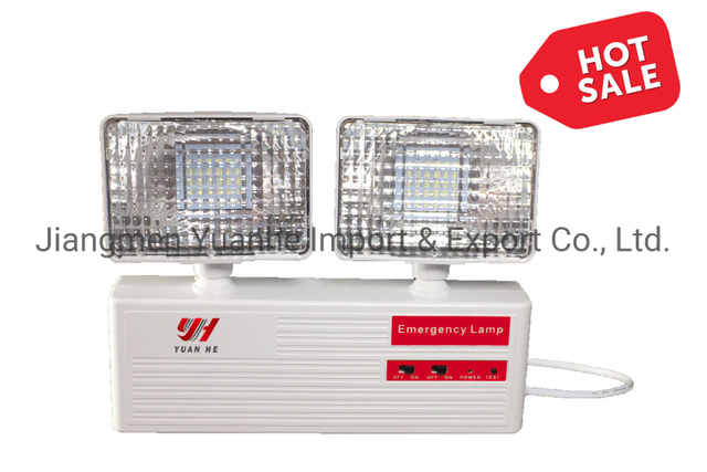Venta caliente Dual Head / Twin Spot LED Luz de emergencia