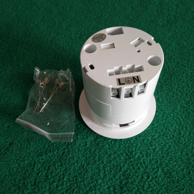 Lámpara empotrada recargable con batería Ni-CD de emergencia LED Luz descendente