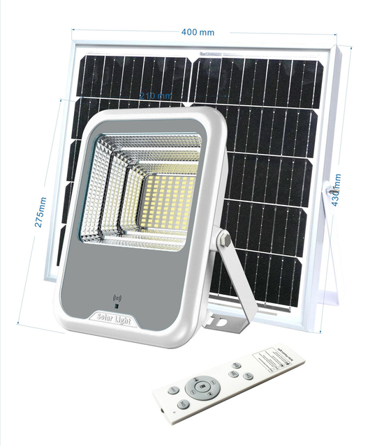 Luz de carretera solar al aire libre / Luz LED solar / Luz de inundación solar 150W